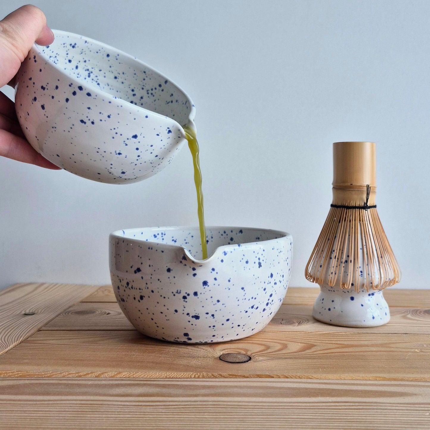 LARUS matcha bowl set